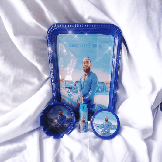 Rolling Tray Set | Nipsey Hussle "Cadi Style"