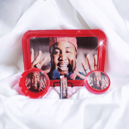 Rolling Tray Set | Mo3 (Red)