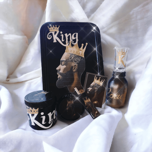Rolling Tray Set | King and Queen 