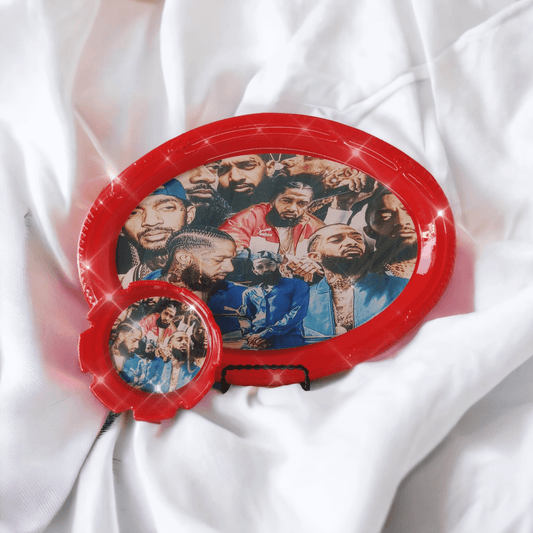 Rolling Tray Set | Nipsey Hussle "Collage"
