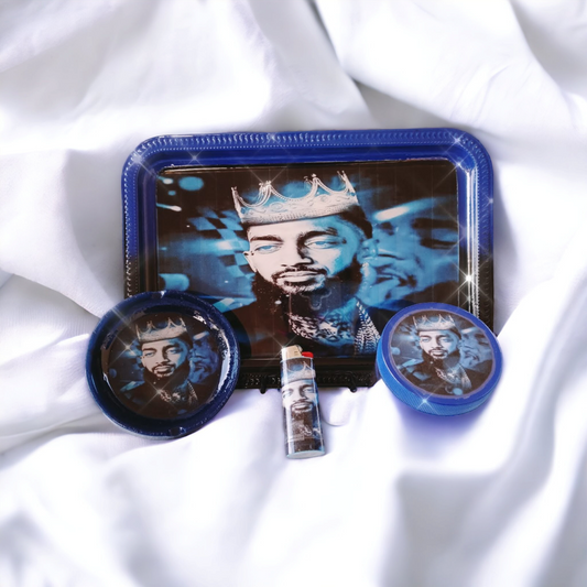 Rolling Tray Set | Nipsey Hussle 2-Toned 